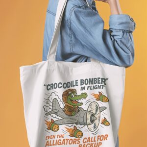 Croc to the Party Tote Bag