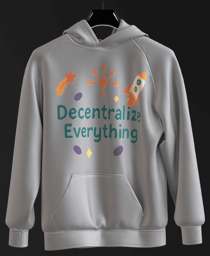 Orange Ledger Hoodie - Image 2