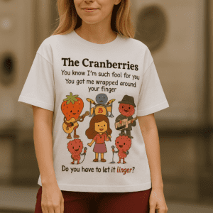 the cranberries band printed t-shirt