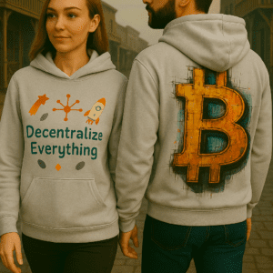 Orange Ledger Hoodie