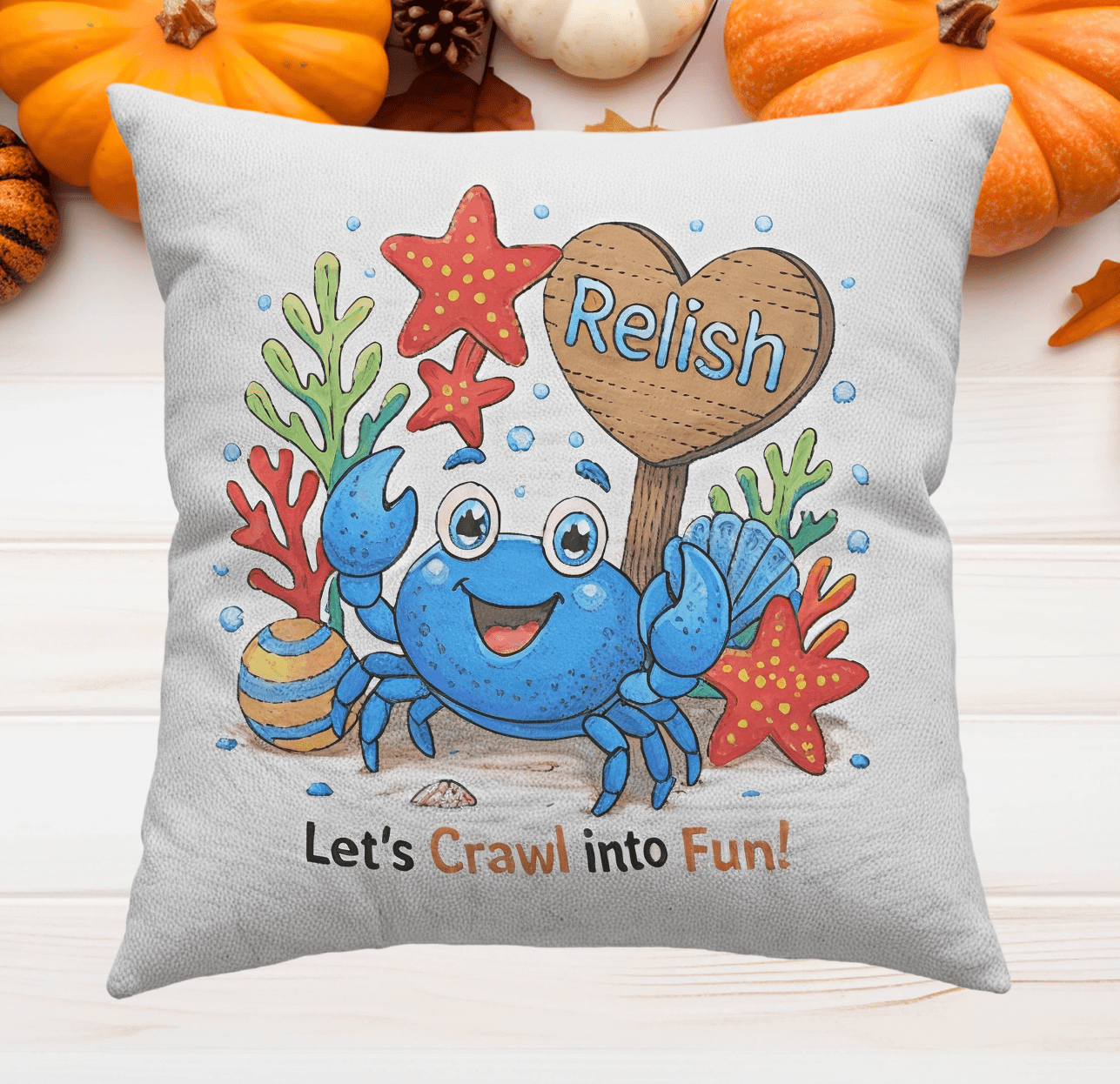Crab-tastic Relish Cushion - Image 2