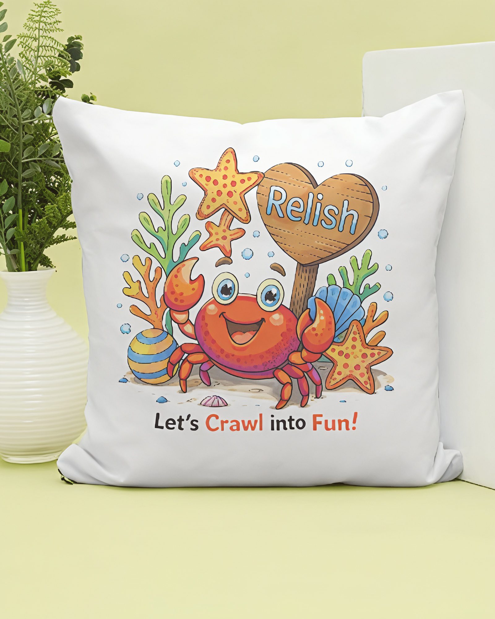 cushion with cover