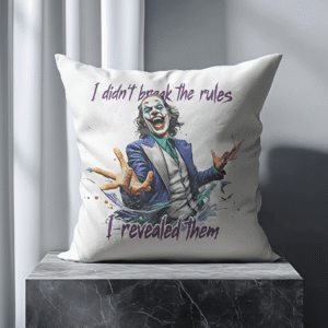 ai artwork joker cushion