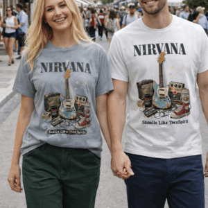 nirvana art tshirt