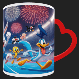 looney tunes ai art mug