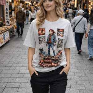 stranger things character max t-shirt