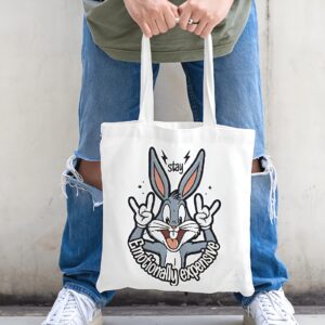 bugs bunny ai art tote bag