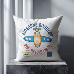 airborne bharat ai art cushion mytoads
