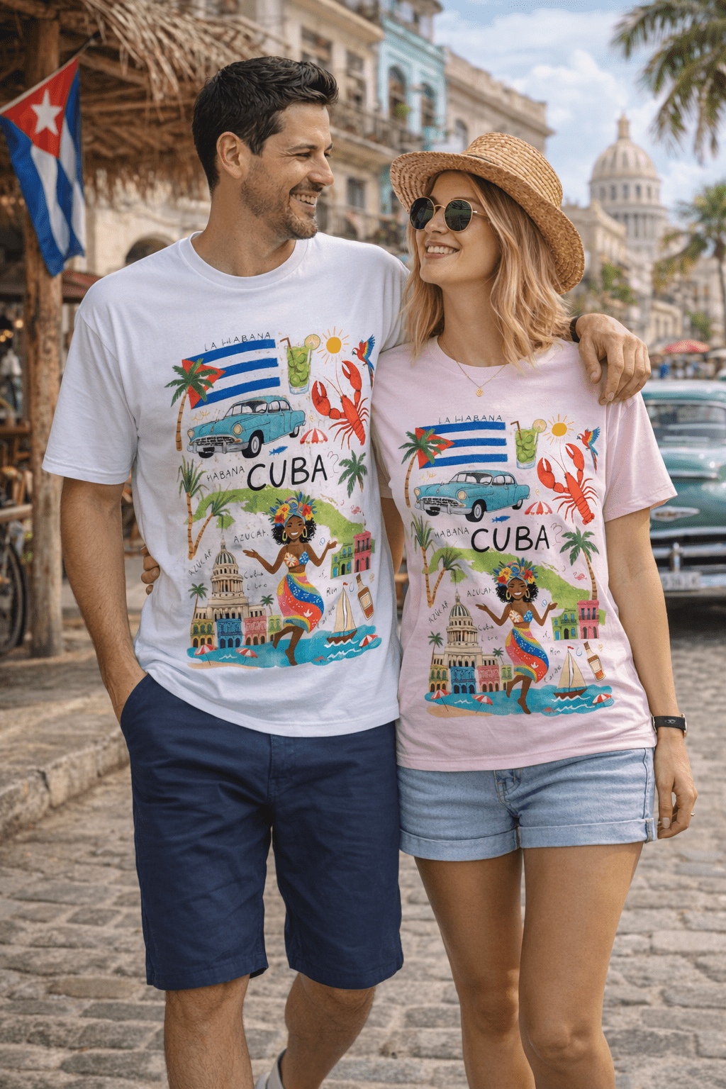 cuba art t-shirt