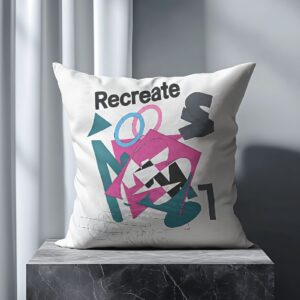 Glitch Genesis Cushion
