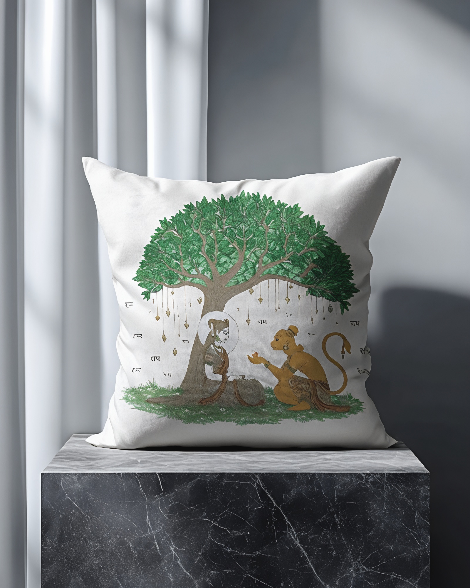 Tree of Dharma Cushion