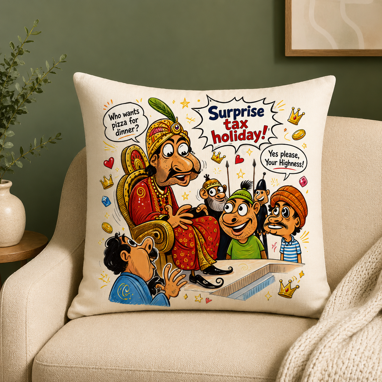 Majesty Takeaway Cushion - Image 2