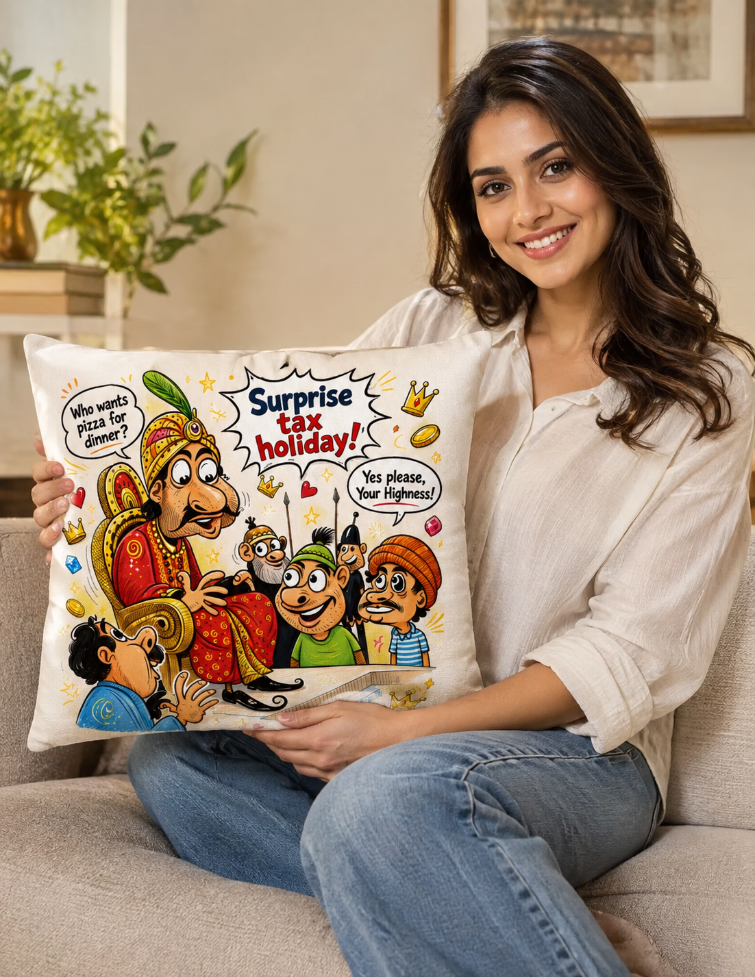 Majesty Takeaway Cushion
