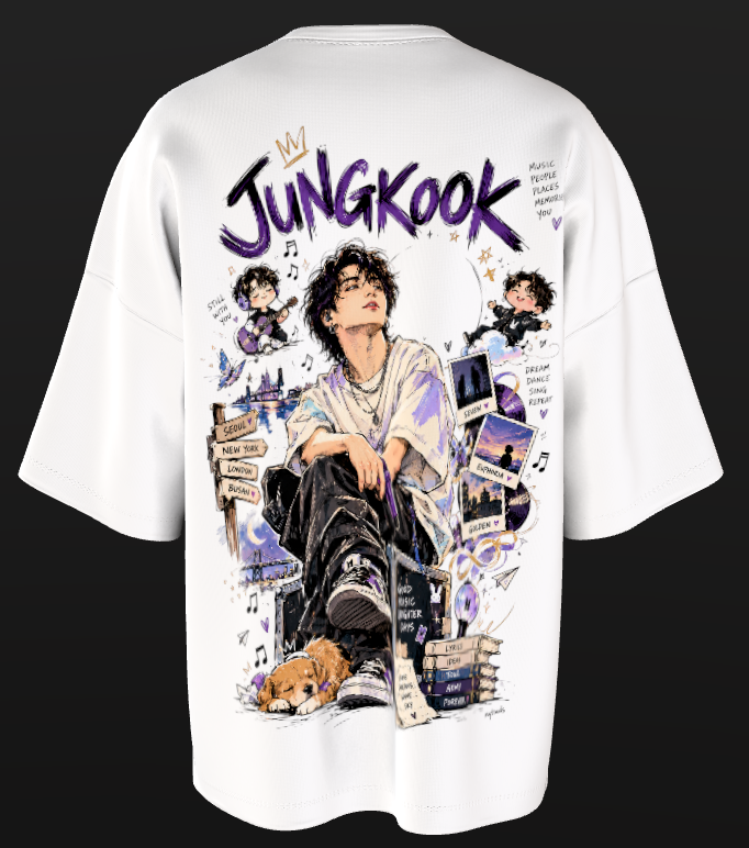 jungkook art tee