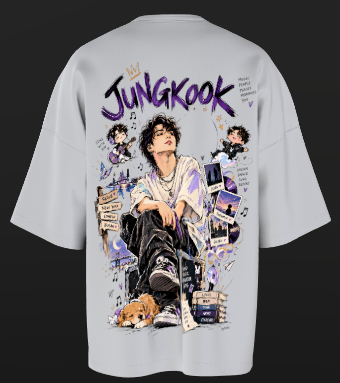 jungkook art tee