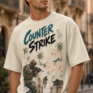 counter strike art tee