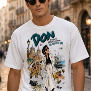 don movie scene art tee
