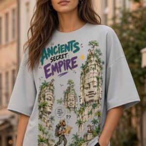 khmer temple art tee
