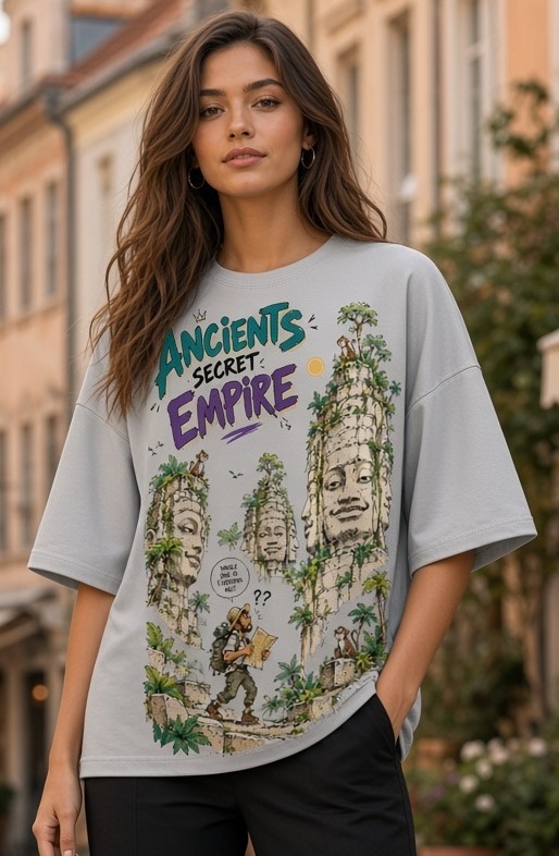 khmer temple art tee