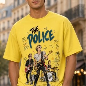 the poilce band art tee